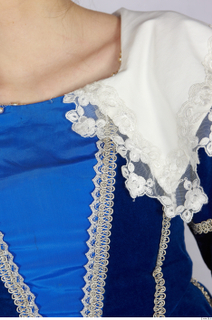 Photos Woman in Historical Dress 135 16th century blue dress…